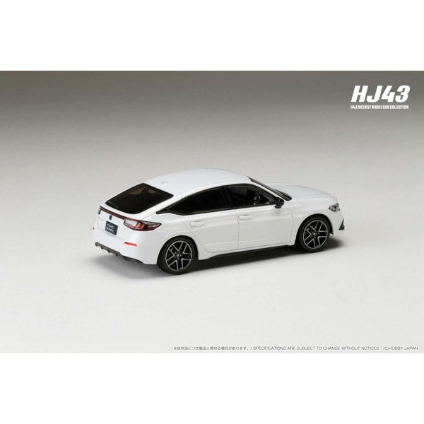 Chargez l&#39;image dans la visionneuse de la galerie, Hobby JAPAN HJ433003W 1/43 Honda Civic FL4 e:HEV platine blanc perle moulé sous pression
