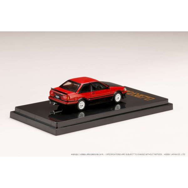 Cargue la imagen en el visor de la galería, Hobby JAPAN HJ641035TRK 1/64 Toyota Corolla AE86 2 puertas TOM&#39;S IGETA ruedas rojo/negro fundido a presión
