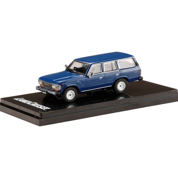 Hobby JAPAN HJ641039BBL 1/64 Toyota Land Cruiser 60 GX 1988 Blue Diecast