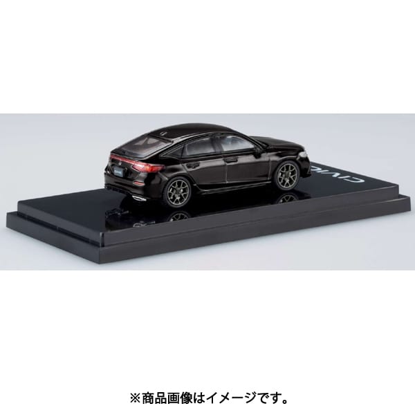 Chargez l&#39;image dans la visionneuse de la galerie, Hobby JAPON HJ641046BBK 1/64 Honda Civic FL1 Version personnalisée cristal noir perle moulé sous pression
