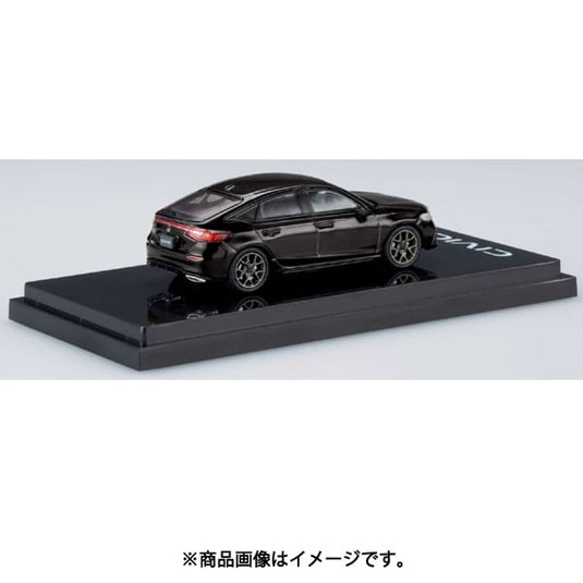 Hobby JAPAN HJ641046BBK 1/64 Honda Civic FL1 Custom Version Crystal Black Pearl Diecast