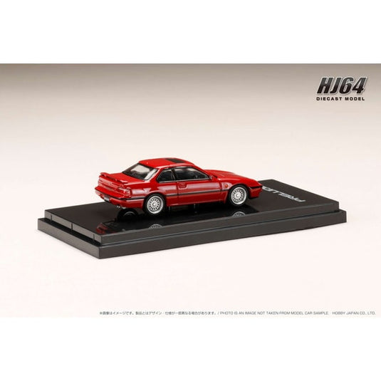 Hobby JAPAN HJ642002CR 1/64 Honda Prelude Si BA5 1989 versión personalizada Phoenix Red Diecast