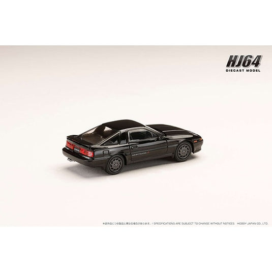 Hobby japon HJ642026ABK 1/64 Toyota Supra A70 3.0GT TURBO A noir moulé sous pression