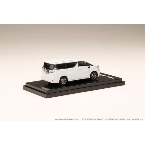 Laden Sie das Bild in Galerie -Viewer, Hobby JAPAN HJ642028WP 1/64 Toyota Vellfire H30W Z G Edition 2.5L White Pearl Crystal Shine Diecast
