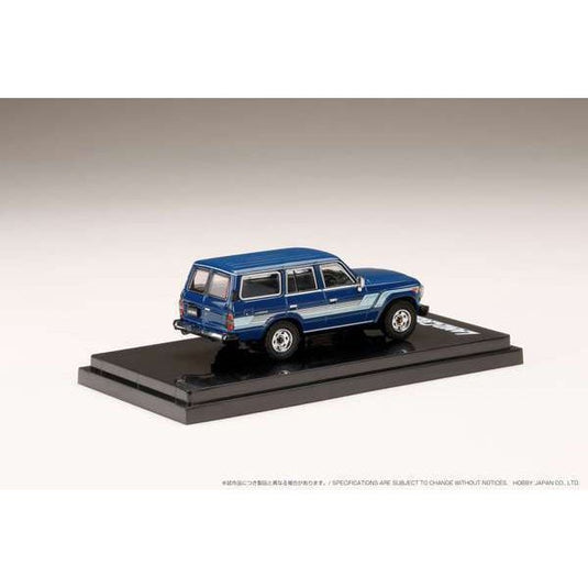 Hobby JAPAN HJ642039BBL 1/64 Toyota Land Cruiser 60 GX 1988/pegatina lateral opcional azul fundido a presión