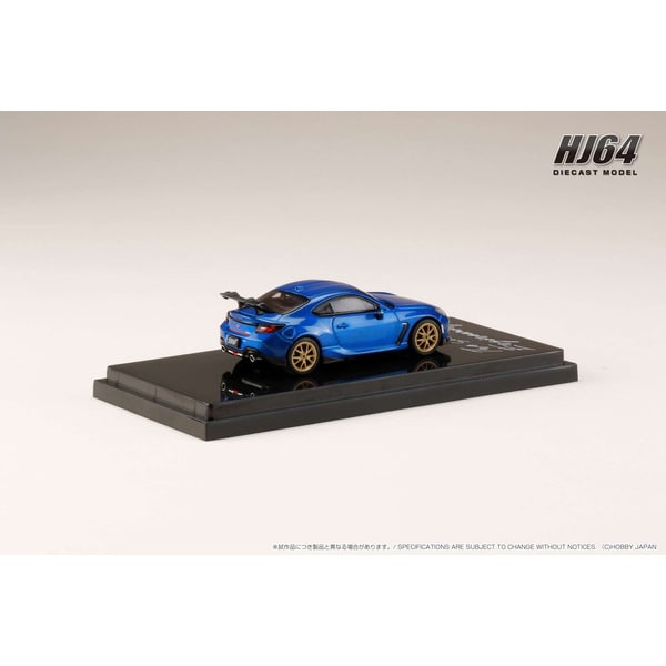 Cargue la imagen en el visor de la galería, Hobby Japón HJ642047SBL 1/64 Subaru BRZ STI PERFORMANCE WR azul perla Diecast
