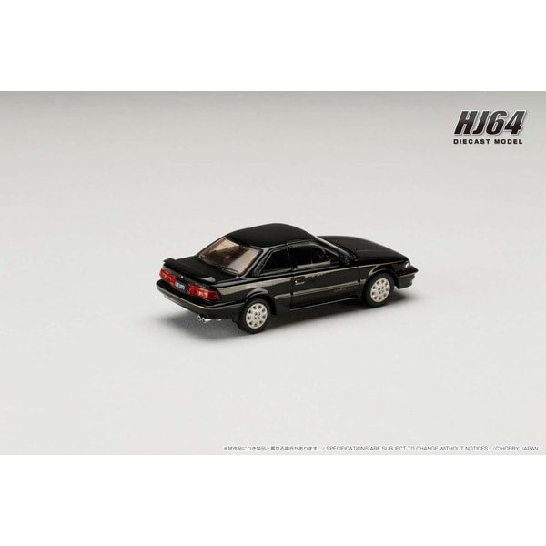 Load image into Gallery viewer, Pre-order Hobby JAPAN HJ642059BK 1/64 Toyota Corolla Levin GT APEX LIMITED AE92 Black Metallic Diecast
