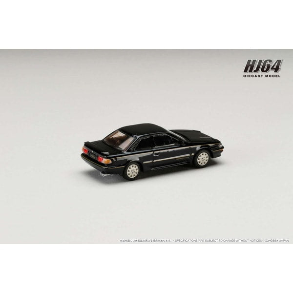 Laden Sie das Bild in Galerie -Viewer, Pre-order Hobby JAPAN HJ642060BK 1/64 Toyota Sprinter Trueno GT APEX LIMITED AE92 Black Metallic Diecast
