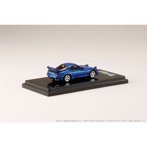 Load image into Gallery viewer, Hobby JAPAN HJ643007CBL 1/64 Amfini RX-7 FD3S A-Spec. Innocent Blue Mica Diecast
