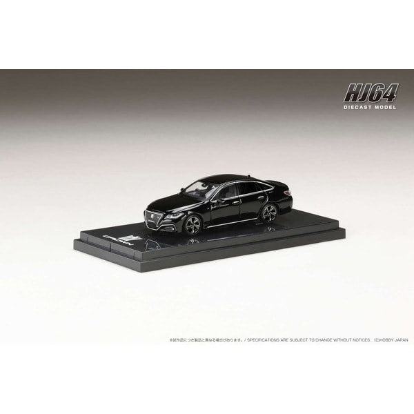 Load image into Gallery viewer, Hobby JAPAN HJ643009HBK 1/64 Toyota Crown HYBRID 2.5 RS 2020 Black Diecast
