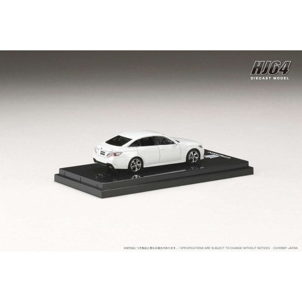 Chargez l&#39;image dans la visionneuse de la galerie, Hobby JAPON HJ643009HW 1/64 Toyota Crown HYBRID 2.5 RS 2020 White Pearl Crystal CS. Moulé sous pression
