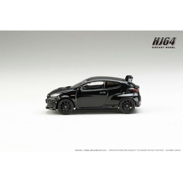 Load image into Gallery viewer, Pre-order Hobby JAPAN HJ643024CBK 1/64 Toyota GRMN YARIS Circuit Package Precious Black Pearl Diecast
