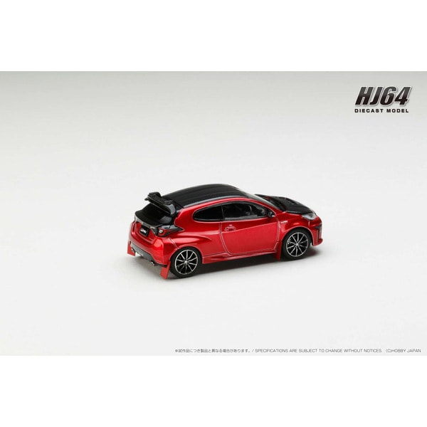 Chargez l&#39;image dans la visionneuse de la galerie, Pré-commande Hobby JAPON HJ643024RR 1/64 Toyota GRMN YARIS Rally Package GR Pièces Incluses Emotional Red II Diecast
