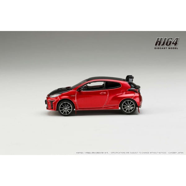 Chargez l&#39;image dans la visionneuse de la galerie, Pré-commande Hobby JAPON HJ643024RR 1/64 Toyota GRMN YARIS Rally Package GR Pièces Incluses Emotional Red II Diecast
