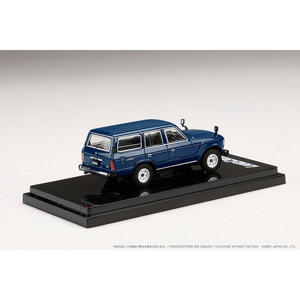 Laden Sie das Bild in Galerie -Viewer, Hobby JAPAN HJ643039ABL 1/64 Toyota Land Cruiser 60 GX 1981 Feel Like Blue Diecast
