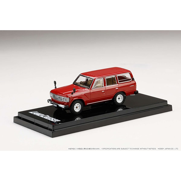 Load image into Gallery viewer, Hobby JAPAN HJ643039AR 1/64 Toyota Land Cruiser 60 GX 1981 Freeborn Red  Diecast
