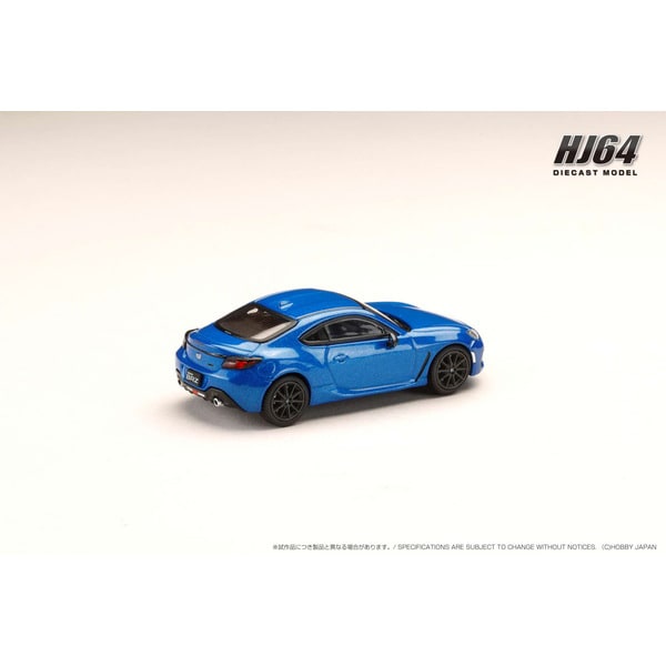 Chargez l&#39;image dans la visionneuse de la galerie, Hobby JAPON HJ643047BL 1/64 Subaru BRZ S 10TH ANNIVERSARY LIMITED WR Blue Pearl Diecast
