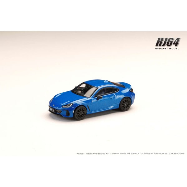 Hobby JAPAN HJ643047BL 1/64 Subaru BRZ S 10TH ANNIVERSARY LIMITED WR Blue Pearl Diecast