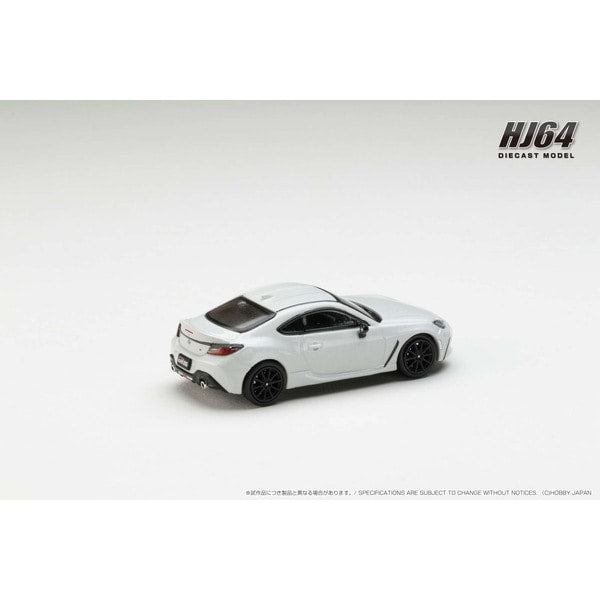 Load image into Gallery viewer, Hobby JAPAN HJ644048W 1/64 Toyota GR86 RZ Genuine Option Rear Spoiler Crystal White Pearl Diecast
