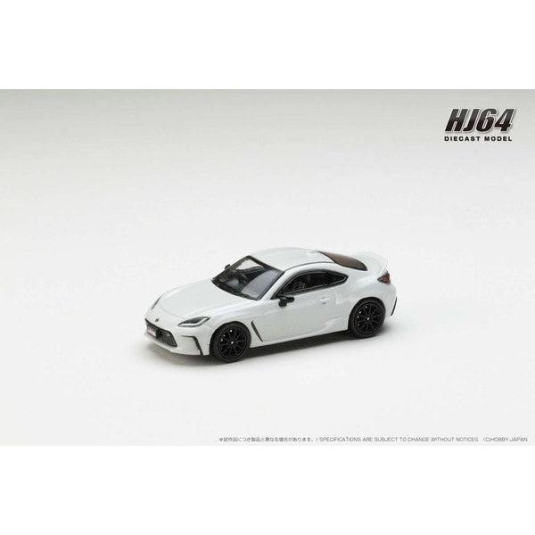 Hobby JAPAN HJ644048W 1/64 Toyota GR86 RZ véritable Option becquet arrière cristal blanc perle moulé sous pression