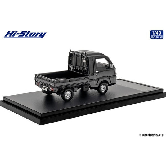 Hi-Story HS425BK 1/43 Daihatsu Hijet Truck Jumbo 2014 Black Mica Metallic