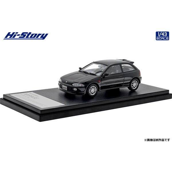 Load image into Gallery viewer, Hi-Story HS429BK 1/43 Mitsubishi Mirage CYBORG-R 1992 Pyrenees Black
