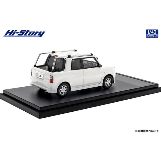 Hi-Story HS430WH 1/43 Toyota bB Open Deck 2001 Blanche