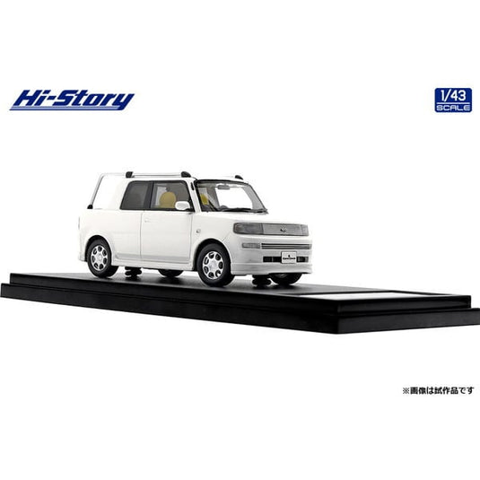 Hi-Story HS430WH 1/43 Toyota bB Open Deck 2001 White