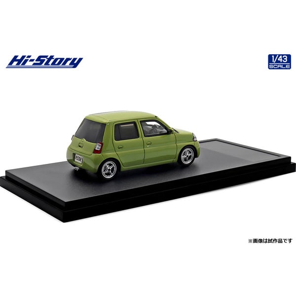 Cargue la imagen en el visor de la galería, Hi-Story HS431GR 1/43 Daihatsu Esse ECO Low Down Custom 2006 Verde hoja
