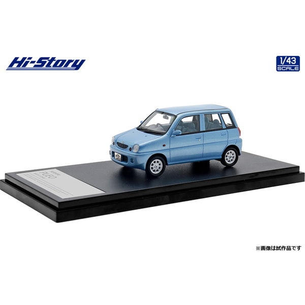 Hi-Story HS432BL 1/43 Subaru Pleo Nicot 2002 Airy Blue Metallic