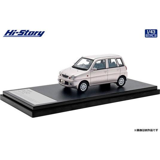 Hi-Story HS432PK 1/43 Subaru Pleo Nicot 2002 Frosty Rose Metallic