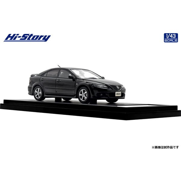 Laden Sie das Bild in Galerie -Viewer, Hi-Story HS436BK 1/43 Mazda Atenza Sport 23S 2002 Black Mica
