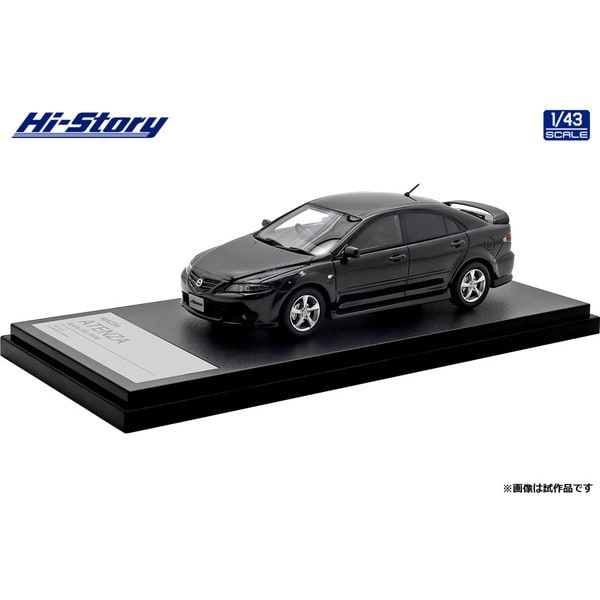 Laden Sie das Bild in Galerie -Viewer, Hi-Story HS436BK 1/43 Mazda Atenza Sport 23S 2002 Black Mica
