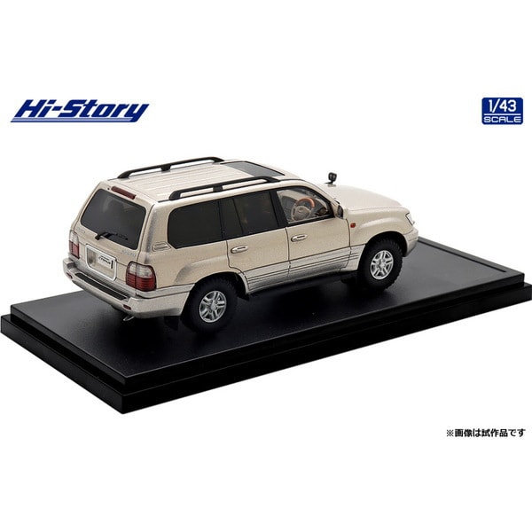 Laden Sie das Bild in Galerie -Viewer, Hi-Story HS439BG 1/43 Toyota Land Cruiser Cygnus 2001 Beige Metallic
