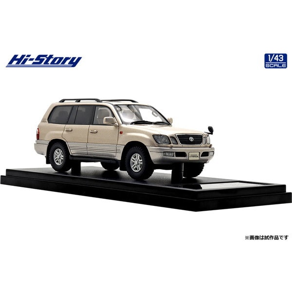 Carica immagine in Galleria Viewer, Hi-Story HS439BG 1/43 Toyota Land Cruiser Cygnus 2001 Beige Metallic
