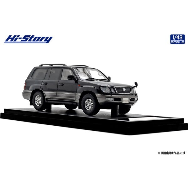 Laden Sie das Bild in Galerie -Viewer, Hi-Story HS439BK 1/43 Toyota Land Cruiser Cygnus 2001 Black
