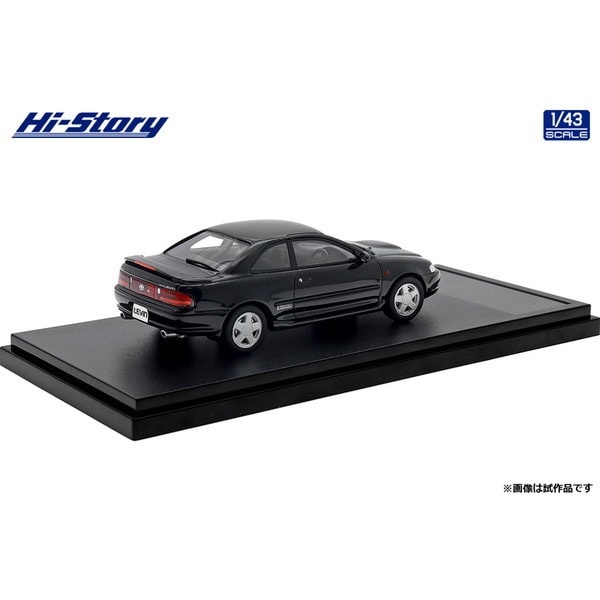 Laden Sie das Bild in Galerie -Viewer, Hi-Story HS440BK 1/43 Toyota Corolla Levin GT-Z 1991 Black Metallic
