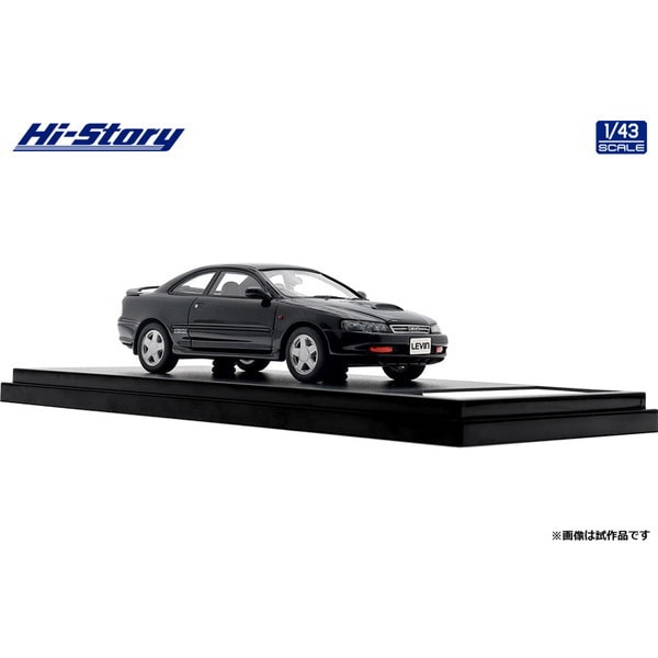 Carica immagine in Galleria Viewer, Hi-Story HS440BK 1/43 Toyota Corolla Levin GT-Z 1991 Black Metallic
