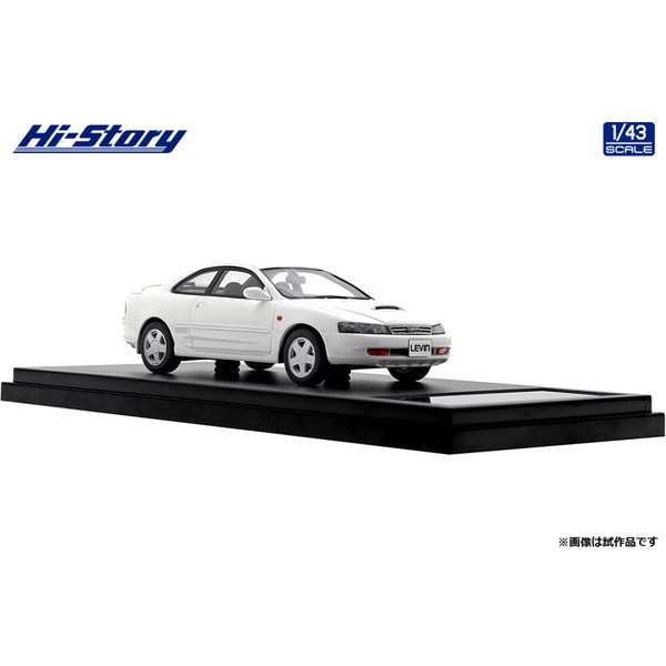 Load image into Gallery viewer, Hi-Story HS440WH 1/43 Toyota Corolla Levin GT-Z 1991 Super White II
