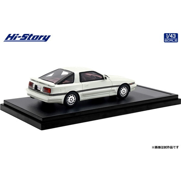 Load image into Gallery viewer, Hi-Story HS441PW 1/43 Toyota Supra 3.0GT TURBO LIMITED 1987 White Pearl Mica
