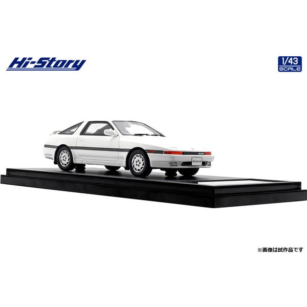 Laden Sie das Bild in Galerie -Viewer, Hi-Story HS441WH 1/43 Toyota Supra 3.0GT TURBO LIMITED 1987 Super White II
