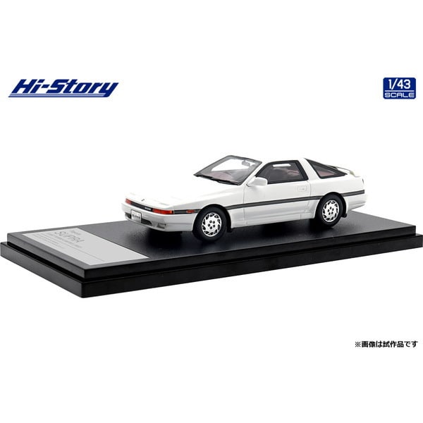 Load image into Gallery viewer, Hi-Story HS441WH 1/43 Toyota Supra 3.0GT TURBO LIMITED 1987 Super White II
