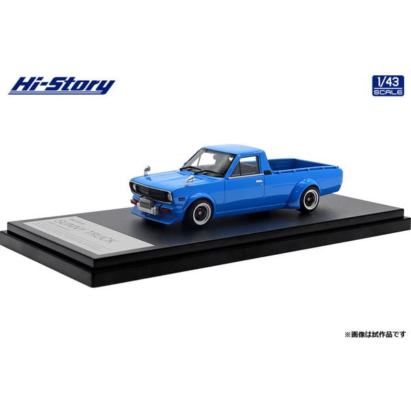 Chargez l&#39;image dans la visionneuse de la galerie, Hi-Story HS445BL 1/43 Datsun Sunny Truck 1979 personnalisé bleu
