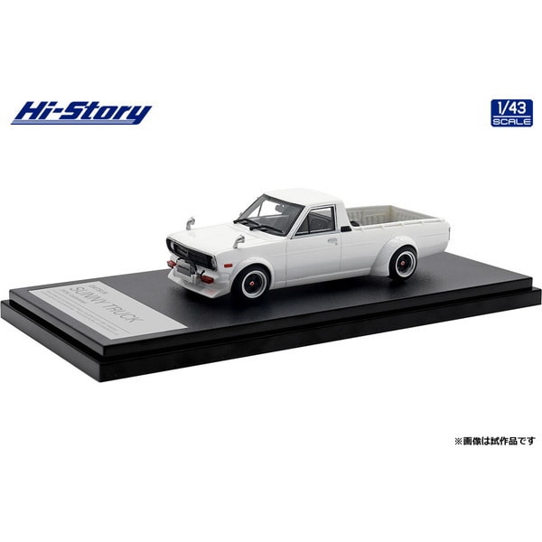 Hi-Story HS445WH 1/43 Datsun Sunny Truck 1979 Customized White