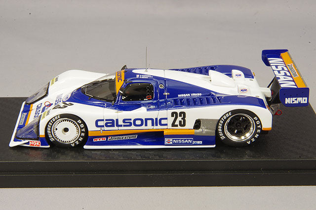 Laden Sie das Bild in Galerie -Viewer, ignition model 1/43 Calsonic Nissan R88C 1988 WEC IN JAPAN 9th Place #23 Kazuyoshi Hoshino/Kenji Takahashi/A.GriceIG1198
