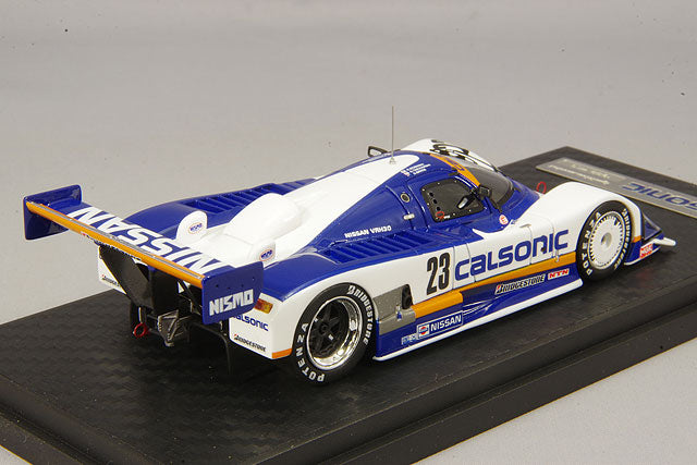 Chargez l&#39;image dans la visionneuse de la galerie, Modèle d&#39;allumage 1/43 Calsonic Nissan R88C 1988 WEC AU JAPON 9ème Place #23 Kazuyoshi Hoshino/Kenji Takahashi/A.GriceIG1198
