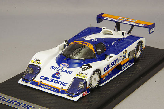 Modèle d'allumage 1/43 Calsonic Nissan R88C 1988 WEC AU JAPON 9ème Place