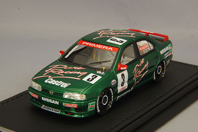 Cargue la imagen en el visor de la galería, Modelo de encendido 1/43 Nissan Primera 1994 JTCC SUGO #3 Masahiro HasemiIG1849
