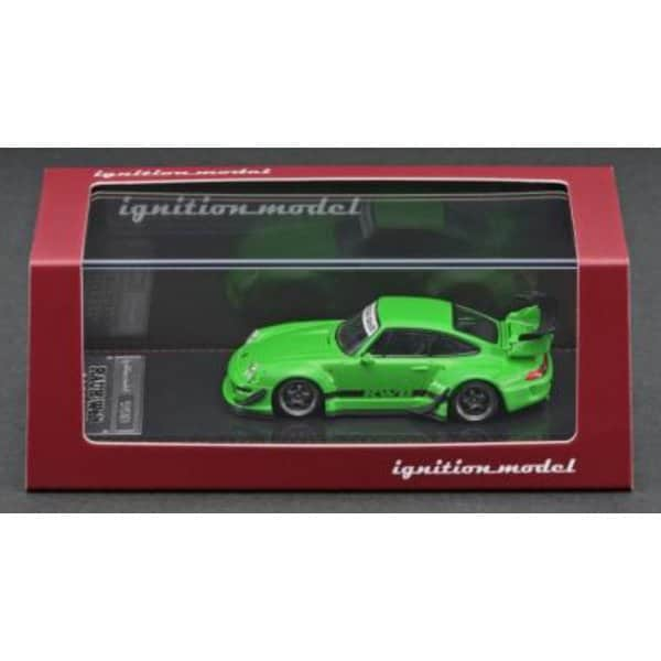 Laden Sie das Bild in Galerie -Viewer, Ignition model IG2149 1/64 RWB 993 Green Metallic [Diecast Mini Car]
