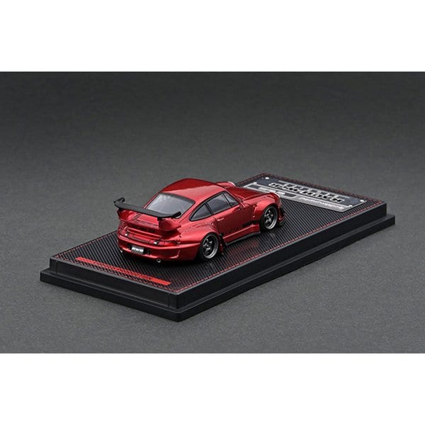 Laden Sie das Bild in Galerie -Viewer, Ignition model IG2154 1/64 RWB 993 Red Metallic [Diecast Mini Car]
